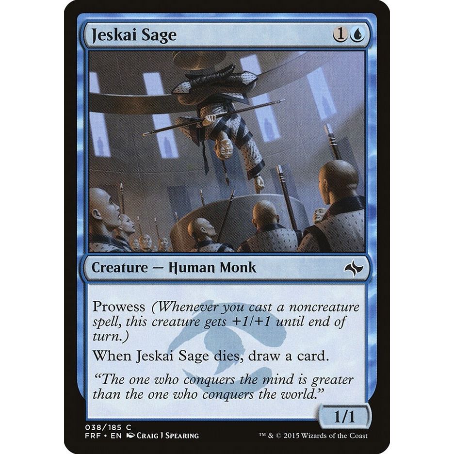 Image for Jeskai Sage (38) (FRF) - Magic: The Gathering