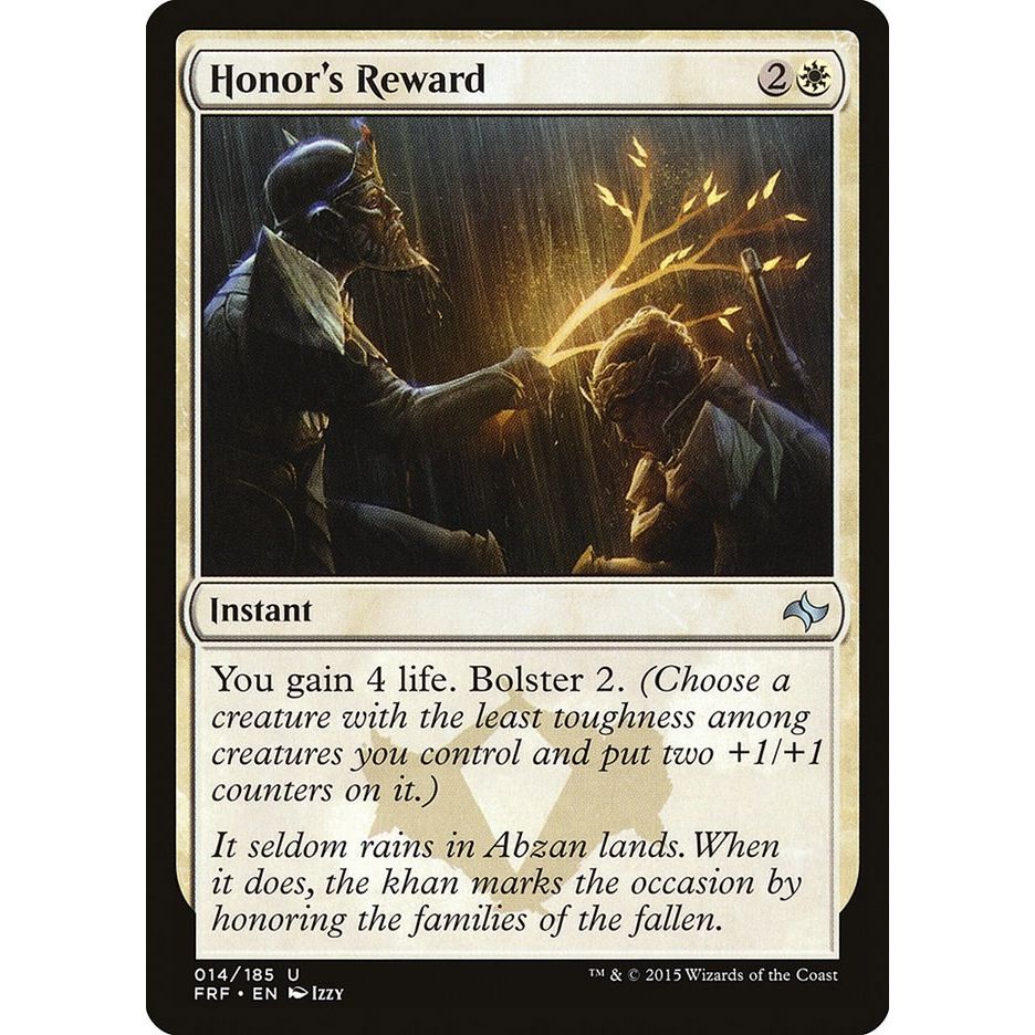 Image for Honor's Reward (14) (FRF) - Magic: The Gathering