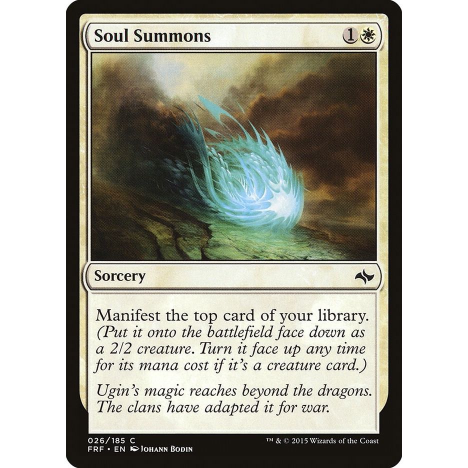 Image for Soul Summons (26) (FRF) - Magic: The Gathering