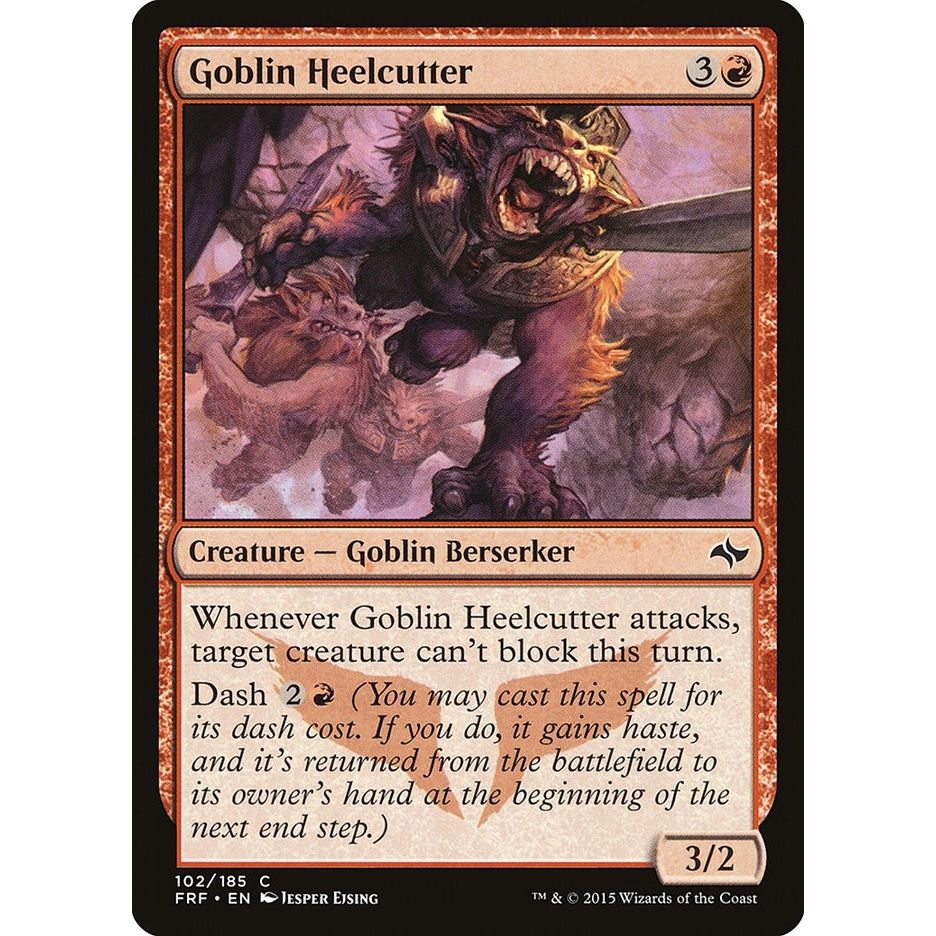 Image for Goblin Heelcutter (102) (FRF) - Magic: The Gathering