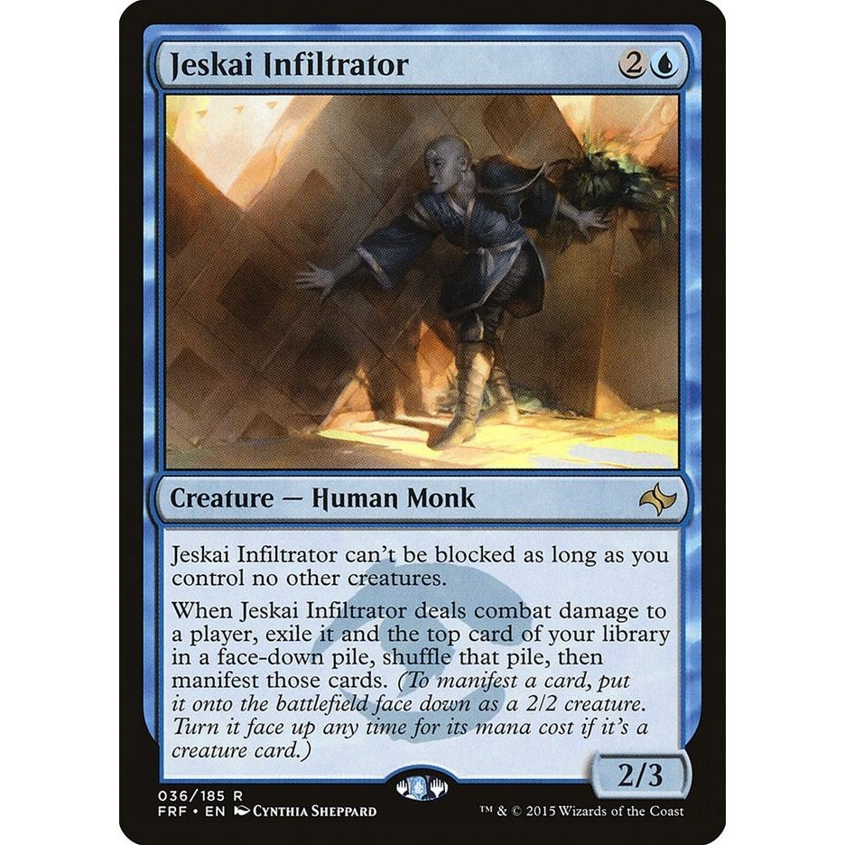 Image for Jeskai Infiltrator (36) (FRF) - Magic: The Gathering