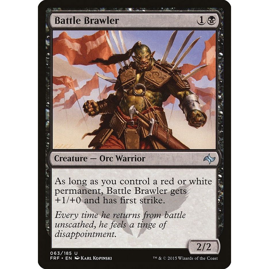 Image for Battle Brawler (63) (FRF) - Magic: The Gathering