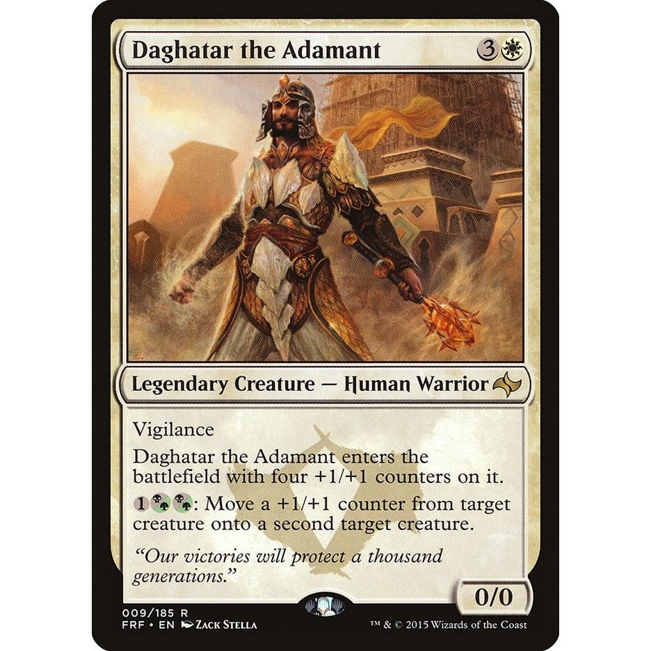 Image for Daghatar the Adamant (9) (FRF) - Magic: The Gathering