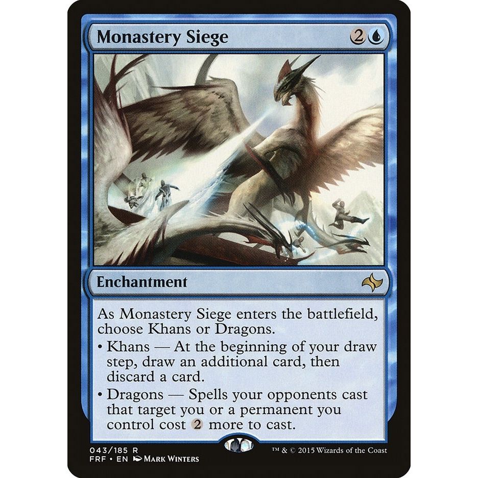 Image for Monastery Siege (43) (FRF) - Magic: The Gathering