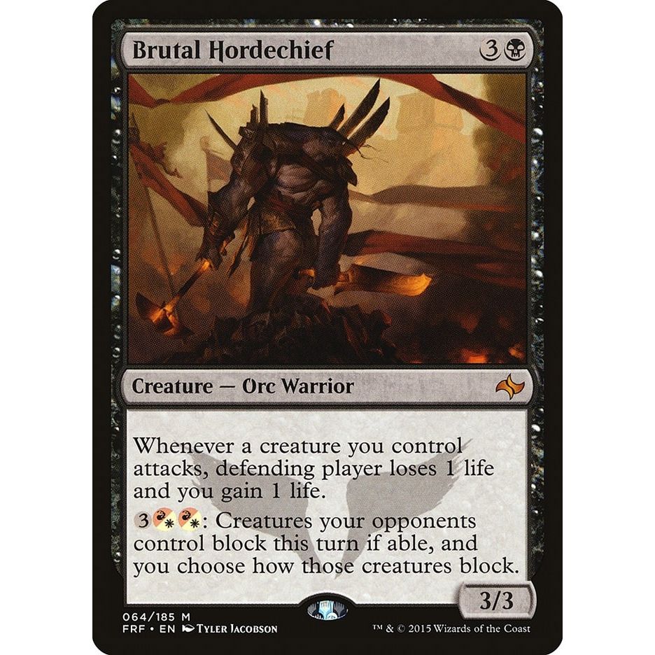 Image for Brutal Hordechief (64) (FRF) - Magic: The Gathering