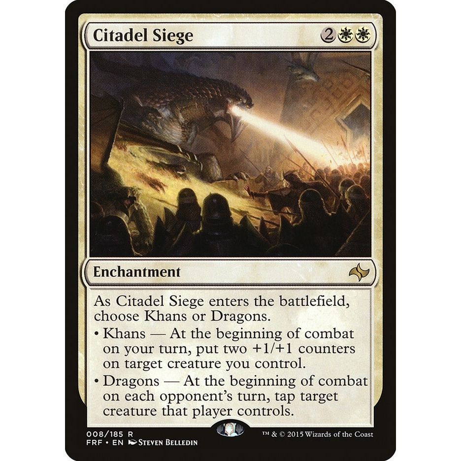 Image for Citadel Siege (8) (FRF) - Magic: The Gathering
