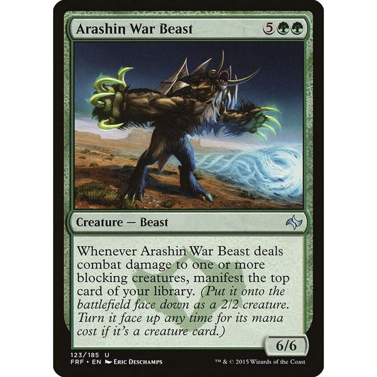 Image for Arashin War Beast (123) (FRF) - Magic: The Gathering