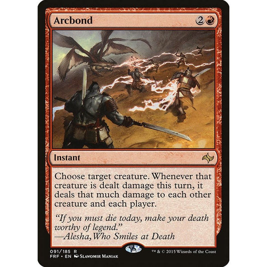 Image for Arcbond (91) (FRF) - Magic: The Gathering