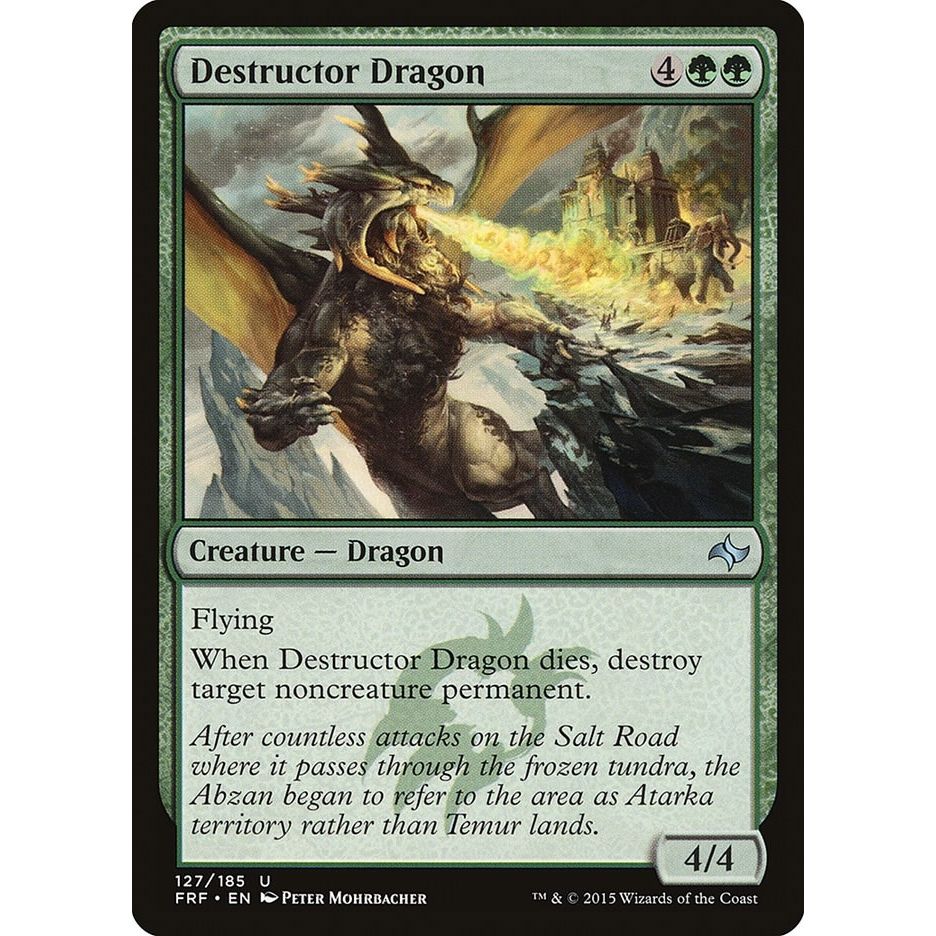 Image for Destructor Dragon (127) (FRF) - Magic: The Gathering