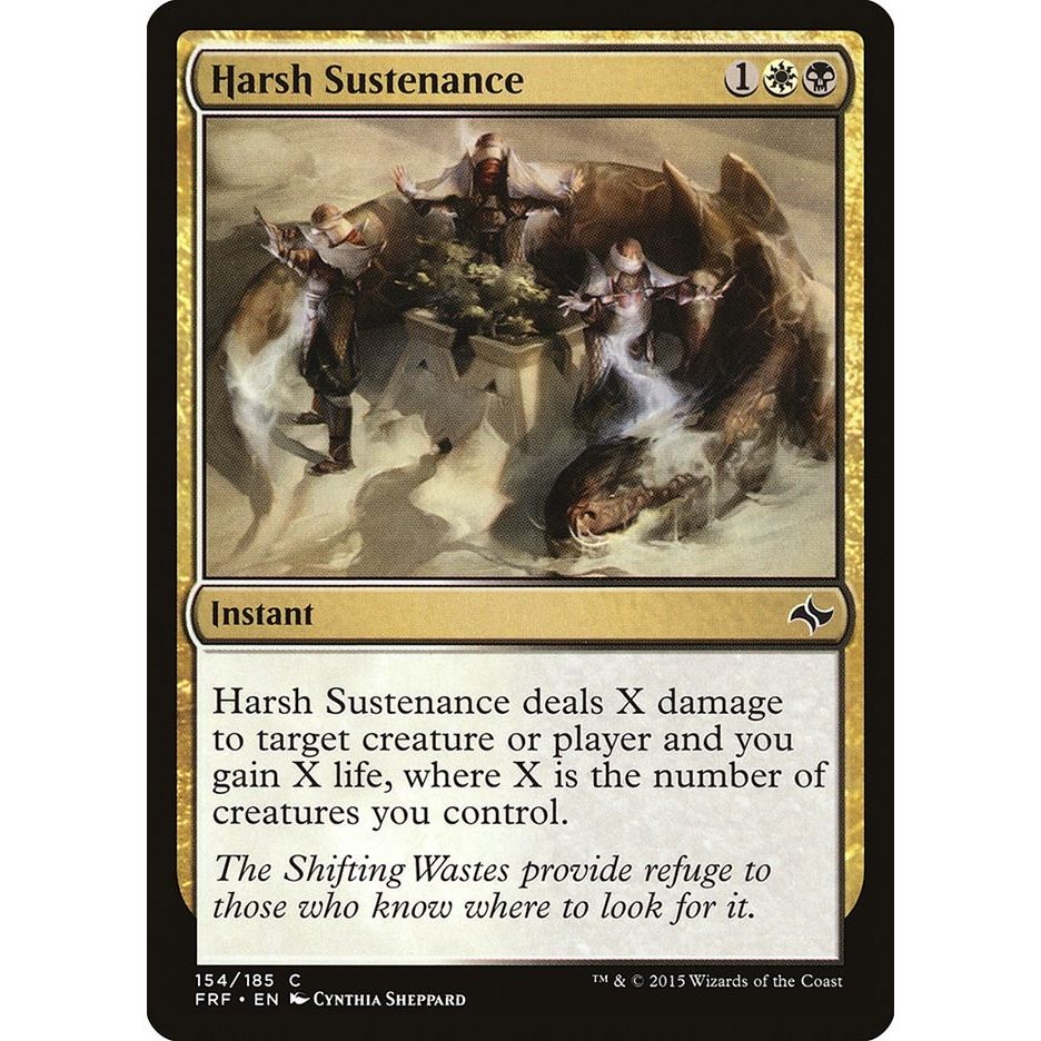 Image for Harsh Sustenance (154) (FRF) - Magic: The Gathering