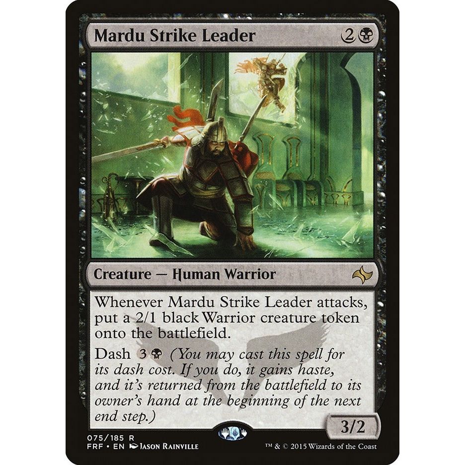 Image for Mardu Strike Leader (75) (FRF) - Magic: The Gathering