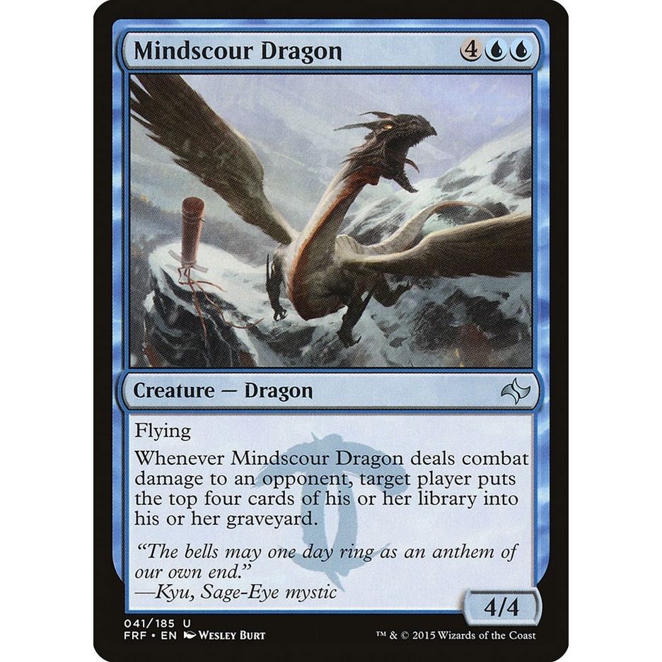 Image for Mindscour Dragon (41) (FRF) - Magic: The Gathering