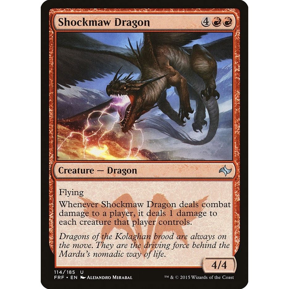 Image for Shockmaw Dragon (114) (FRF) - Magic: The Gathering