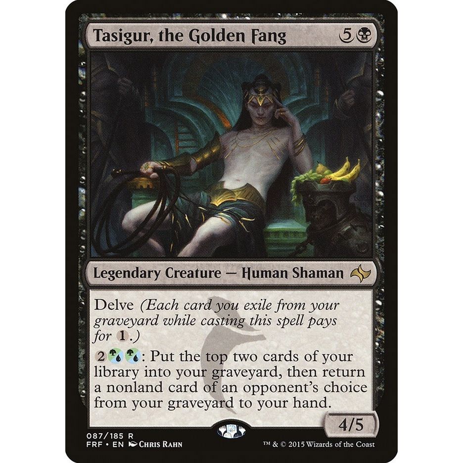 Image for Tasigur, the Golden Fang (87) (FRF) - Magic: The Gathering