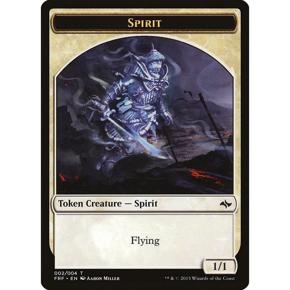 Image for Spirit Token (2) (FRF) - Magic: The Gathering
