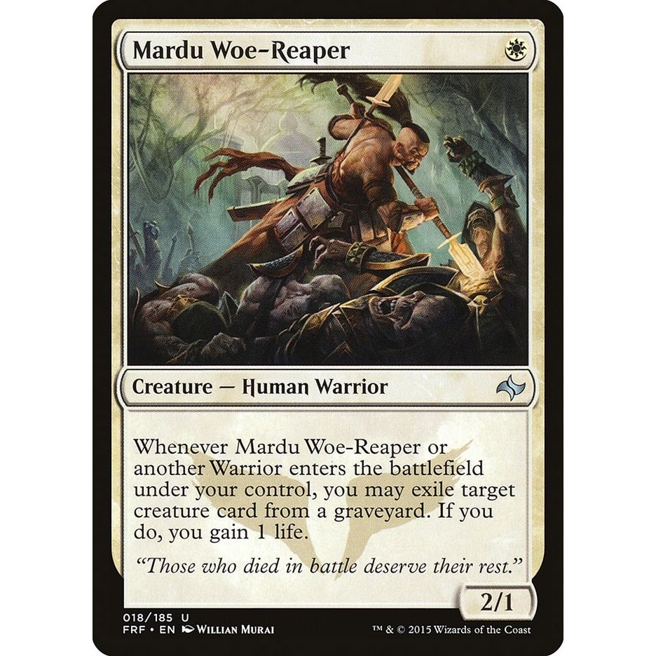 Image for Mardu Woe-Reaper (18) (FRF) - Magic: The Gathering
