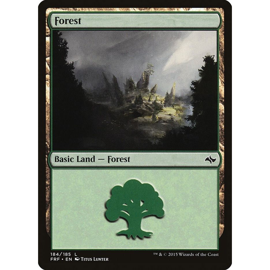 Image for Forest (184) (184) (FRF) - Magic: The Gathering