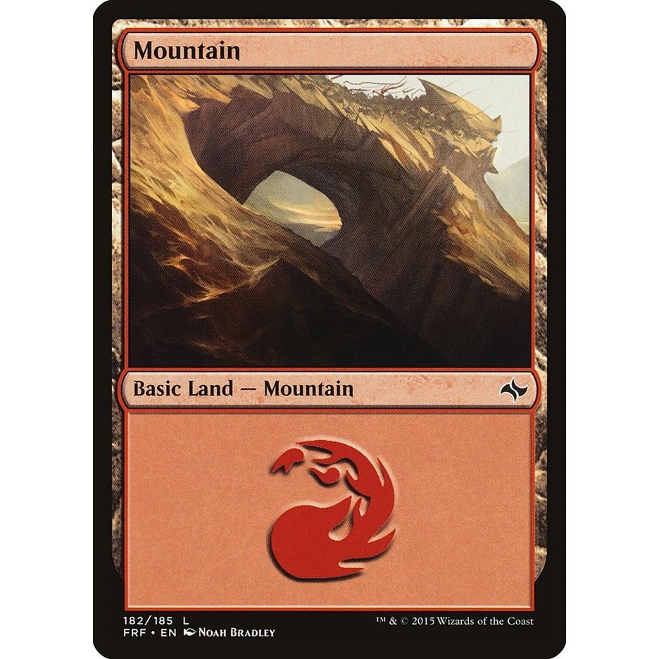Image for Mountain (182) (182) (FRF) - Magic: The Gathering