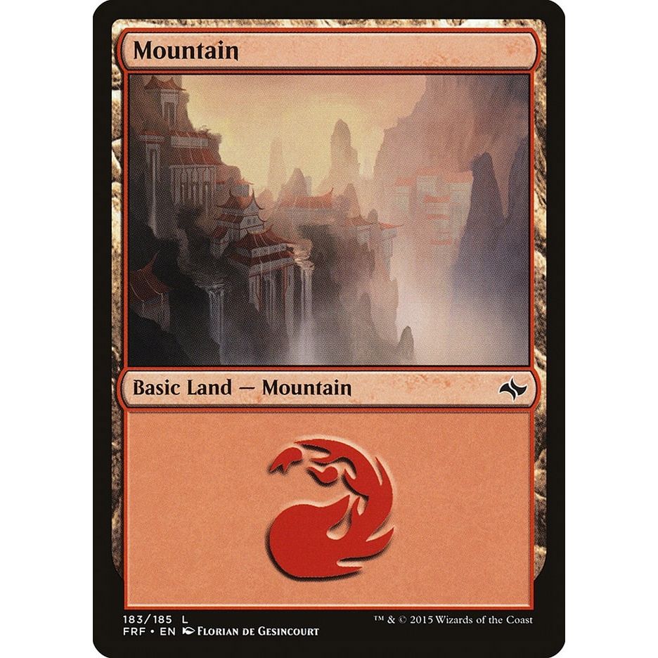 Image for Mountain (183) (183) (FRF) - Magic: The Gathering