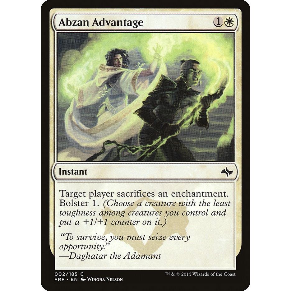 Image for Abzan Advantage (2) (FRF) - Magic: The Gathering