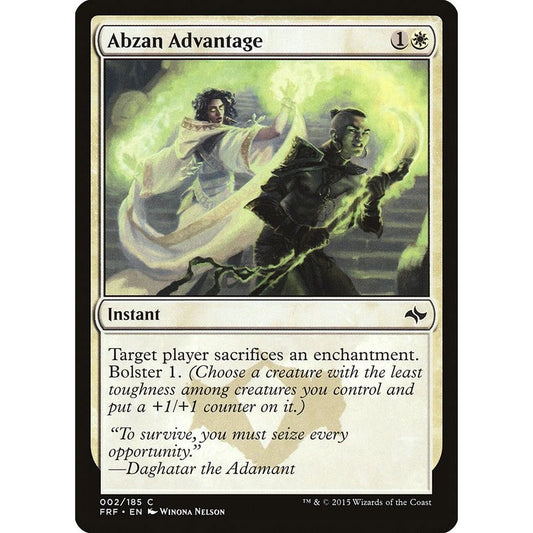 Image for Abzan Advantage (2) (FRF) - Magic: The Gathering