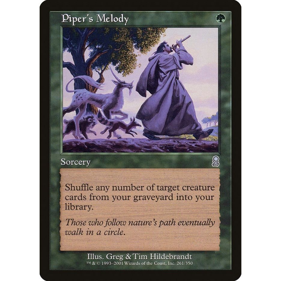 Image for Piper's Melody (261) (ODY) - Magic: The Gathering