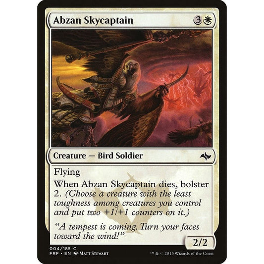 Image for Abzan Skycaptain (4) (FRF) - Magic: The Gathering