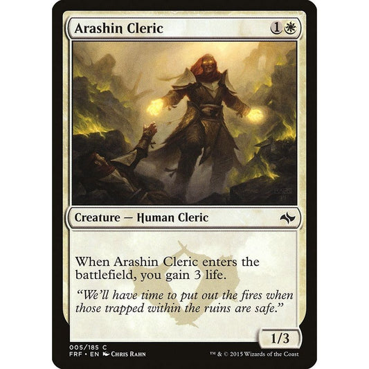 Image for Arashin Cleric (5) (FRF) - Magic: The Gathering