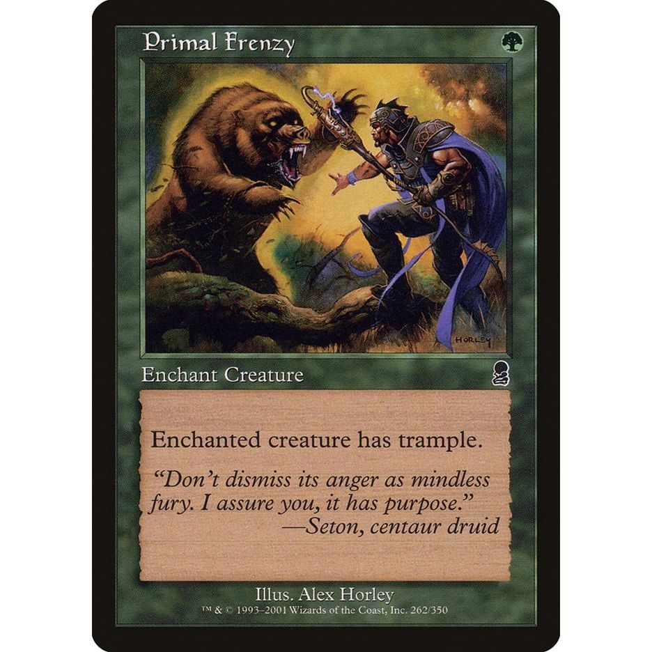 Image for Primal Frenzy (262) (ODY) - Magic: The Gathering