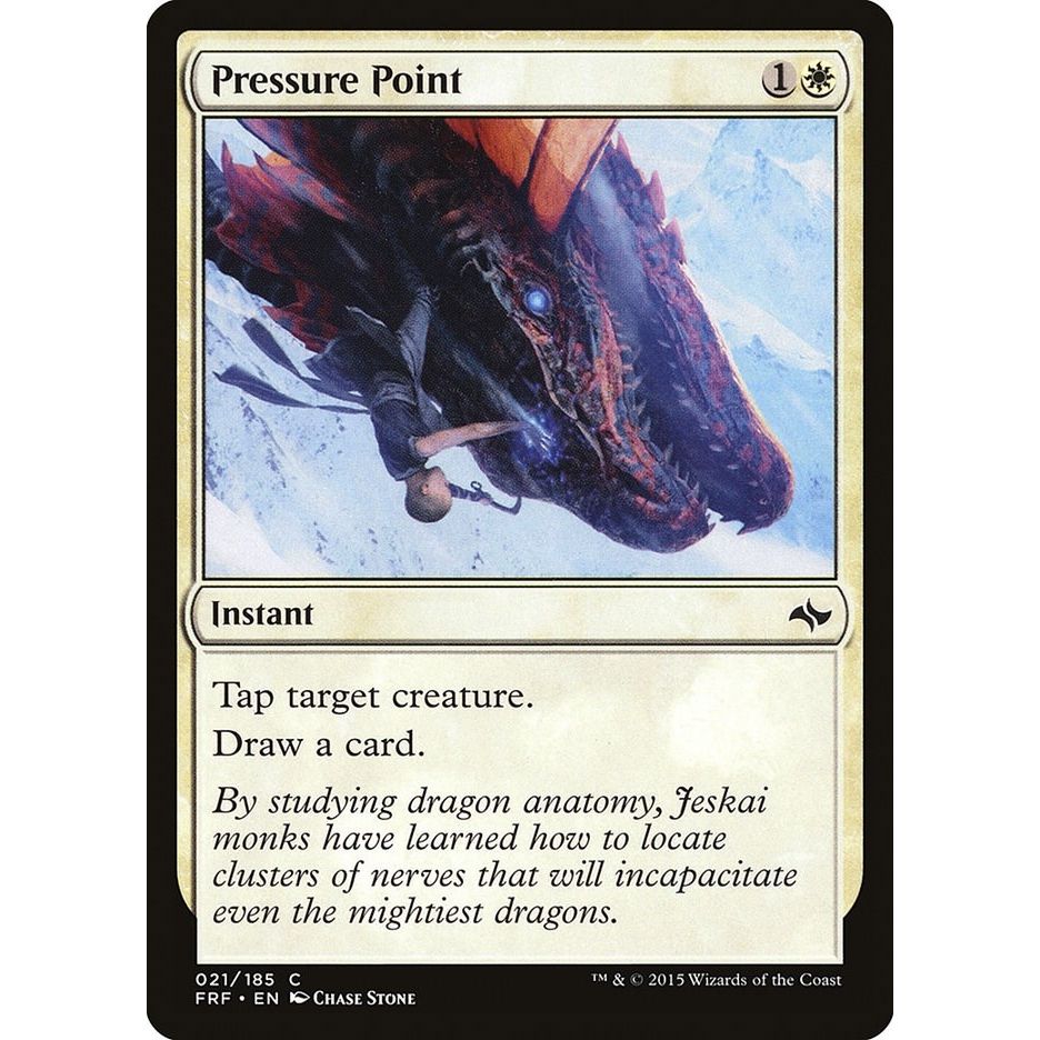 Image for Pressure Point (21) (FRF) - Magic: The Gathering