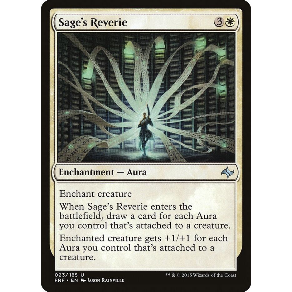 Image for Sage's Reverie (23) (FRF) - Magic: The Gathering