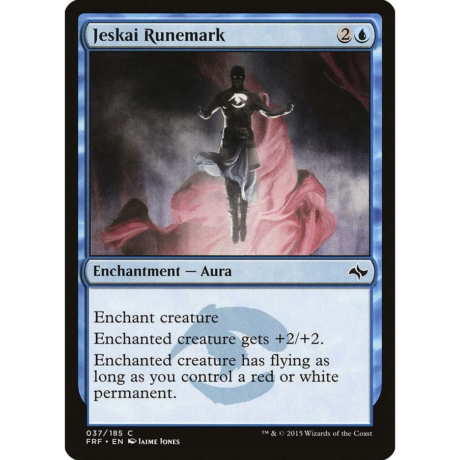 Image for Jeskai Runemark (37) (FRF) - Magic: The Gathering