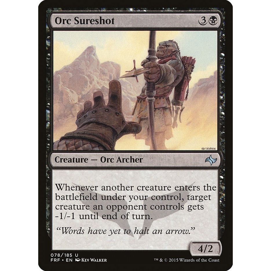 Image for Orc Sureshot (78) (FRF) - Magic: The Gathering