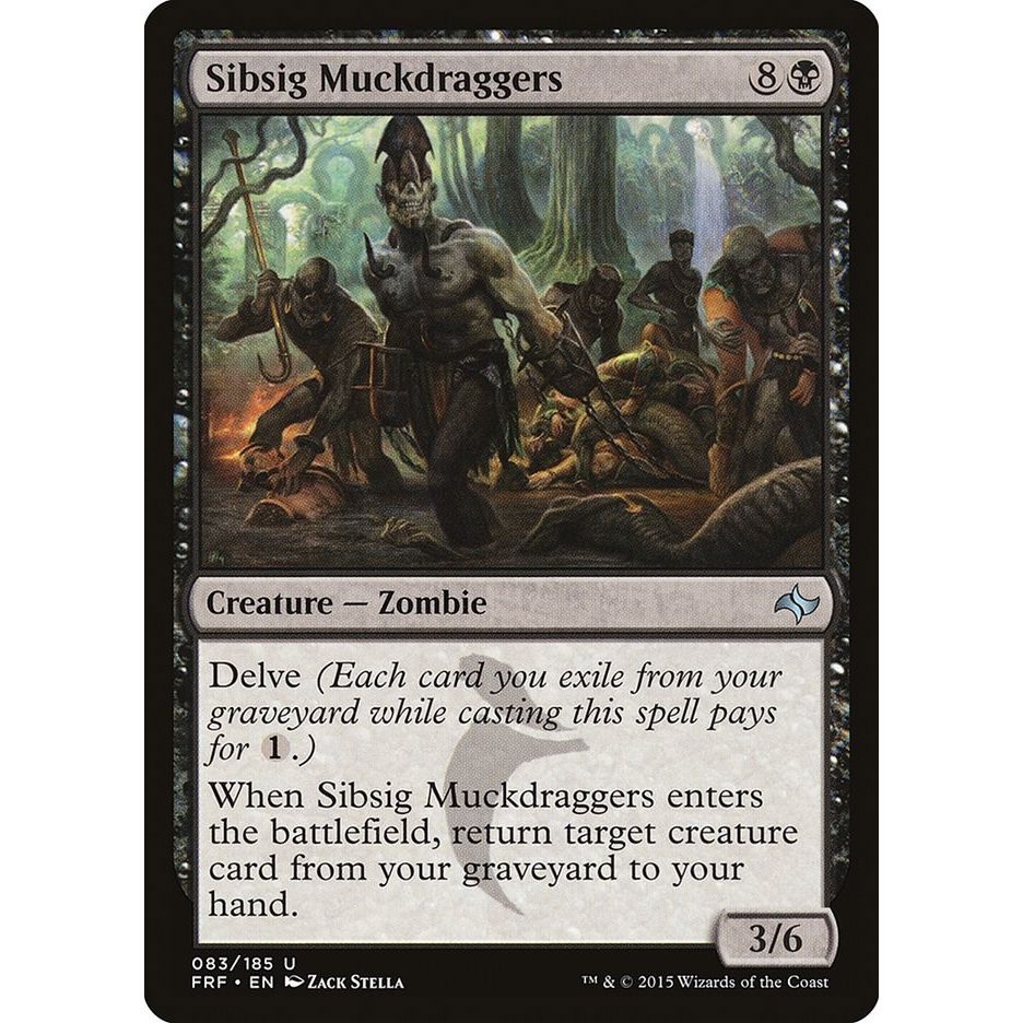 Image for Sibsig Muckdraggers (83) (FRF) - Magic: The Gathering