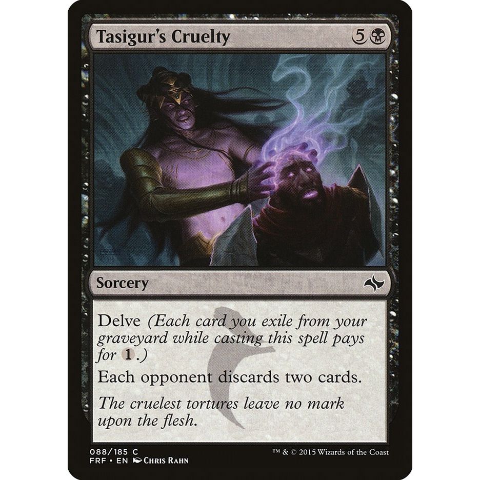 Image for Tasigur's Cruelty (88) (FRF) - Magic: The Gathering