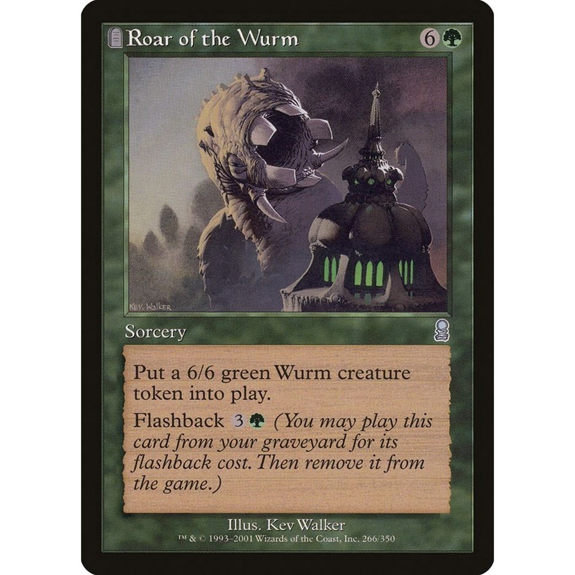 Image for Roar of the Wurm (266) (ODY) - Magic: The Gathering