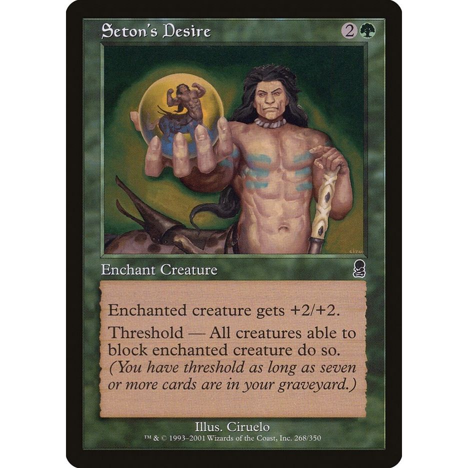 Image for Seton's Desire (268) (ODY) - Magic: The Gathering