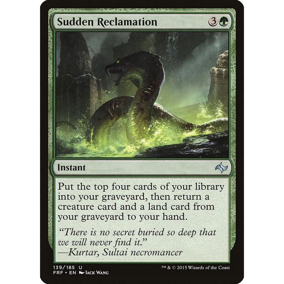 Image for Sudden Reclamation (139) (FRF) - Magic: The Gathering
