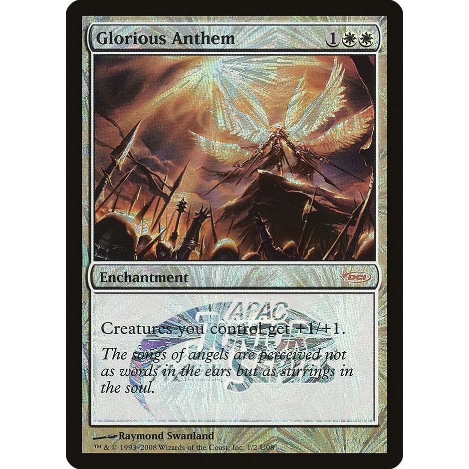 Image for Glorious Anthem (Junior APAC Series) (1) (JSS) - Magic: The Gathering