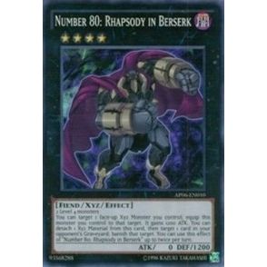 Image for Number 80: Rhapsody in Berserk (AP06-EN010) (AP06) - YuGiOh