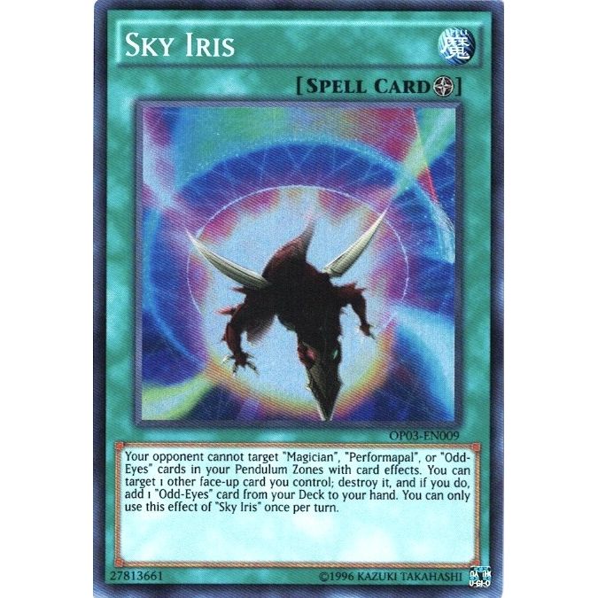 Image for Sky Iris (OP03-EN009) (OP03) - YuGiOh