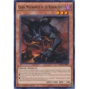 Image for Cagna, Malebranche of the Burning Abyss (SECE-EN084) (SECE) - YuGiOh