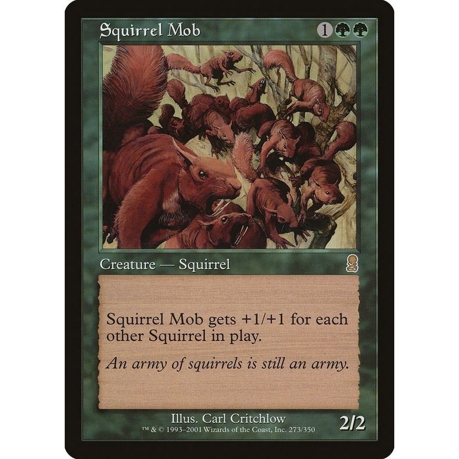 Image for Squirrel Mob (273) (ODY) - Magic: The Gathering