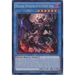 Image for Malacoda, Netherlord of the Burning Abyss (SECE-EN085) (SECE) - YuGiOh