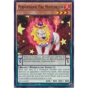 Image for Performapal Fire Mufflerlion (SECE-EN001) (SECE) - YuGiOh