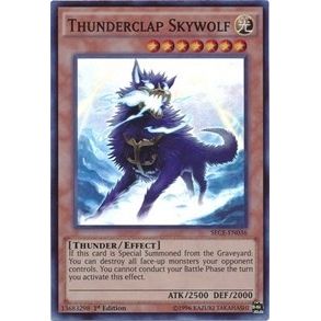 Image for Thunderclap Skywolf (SECE-EN036) (SECE) - YuGiOh
