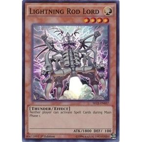 Image for Lightning Rod Lord (SECE-EN037) (SECE) - YuGiOh