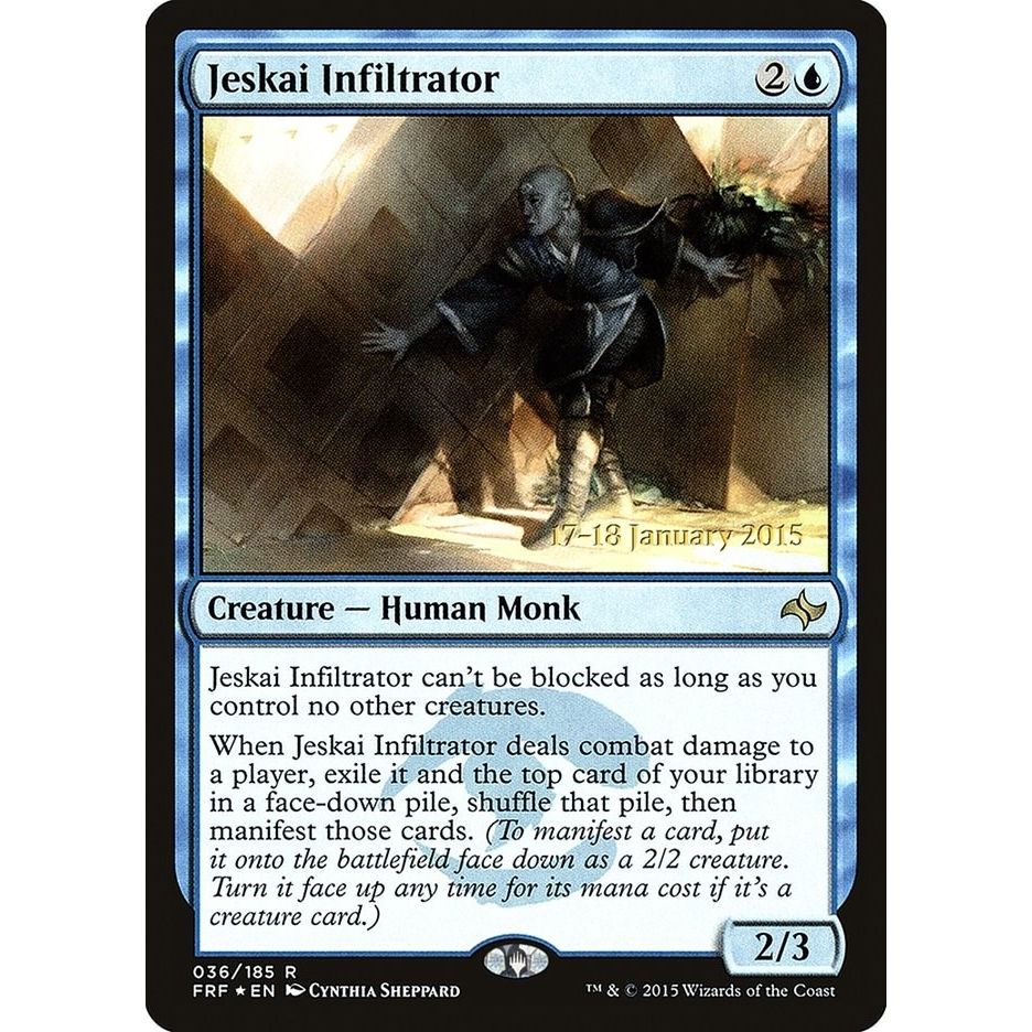 Image for Jeskai Infiltrator (36) (PRE) - Magic: The Gathering
