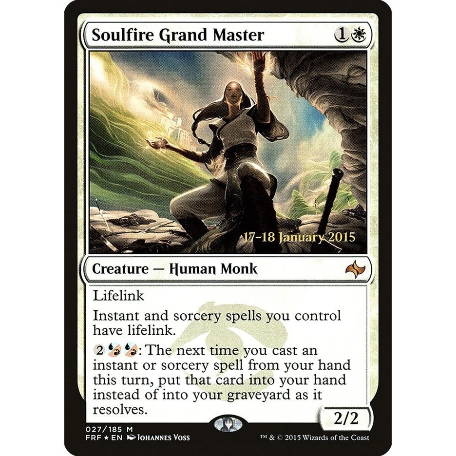 Image for Soulfire Grand Master (27) (PRE) - Magic: The Gathering