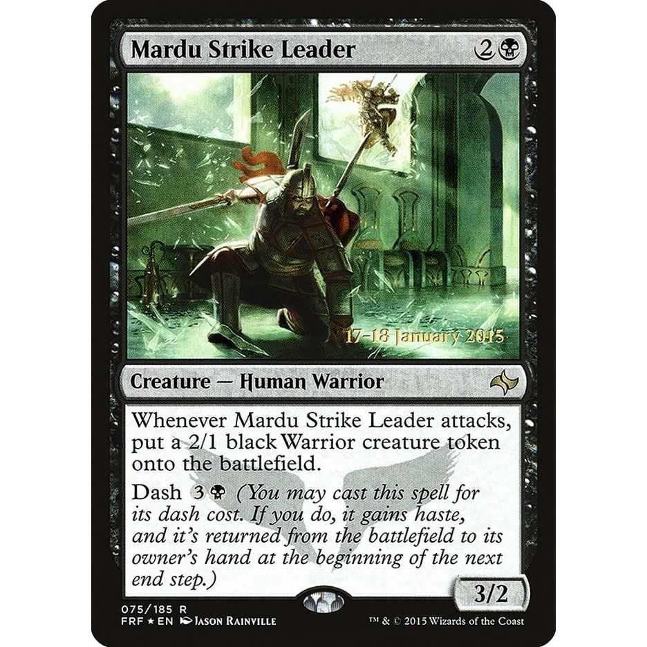 Image for Mardu Strike Leader (75) (PRE) - Magic: The Gathering